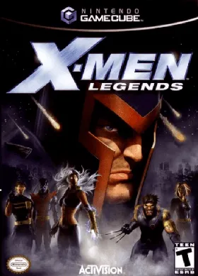 X-Men Legends box cover front